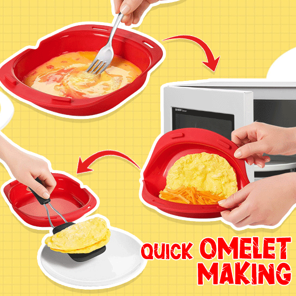 Microwave Silicone Omelet Maker